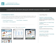 Tablet Screenshot of continuingjustice.org